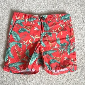 Janie and Jack Tropical Print Boys Shorts